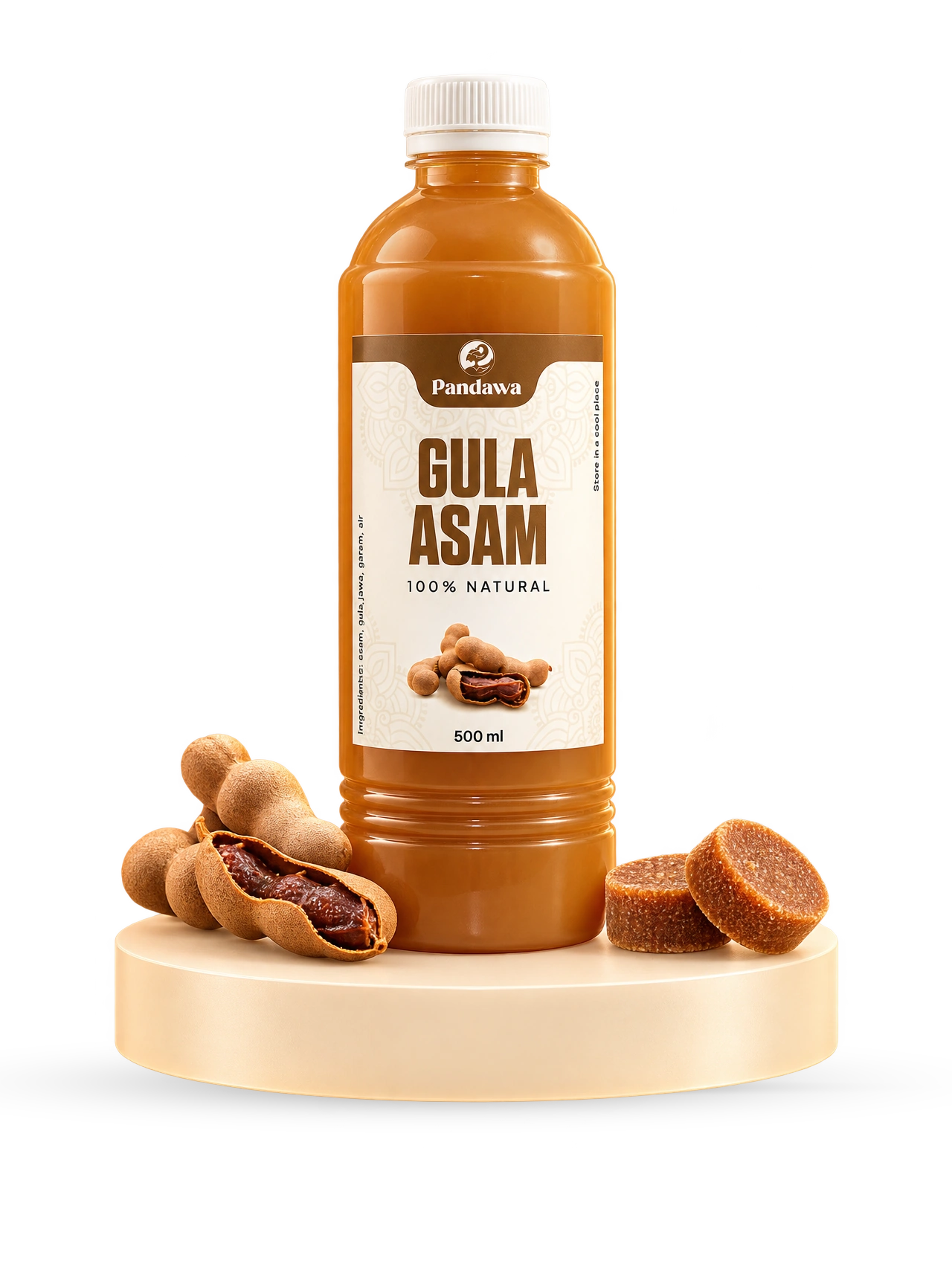Gula Asam 500 ml — owner-supplied studio image