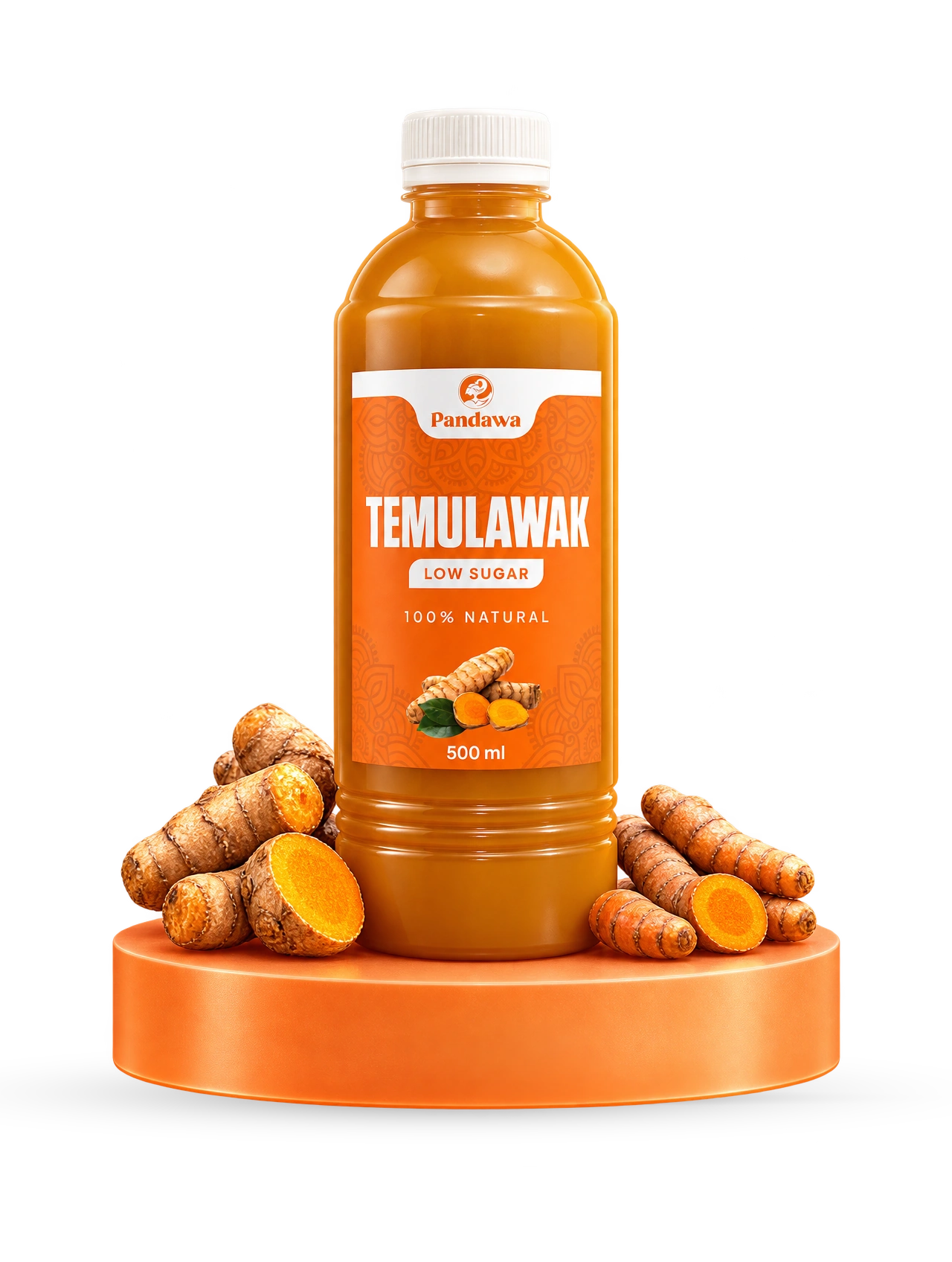 Temulawak 500 ml — owner-supplied studio image